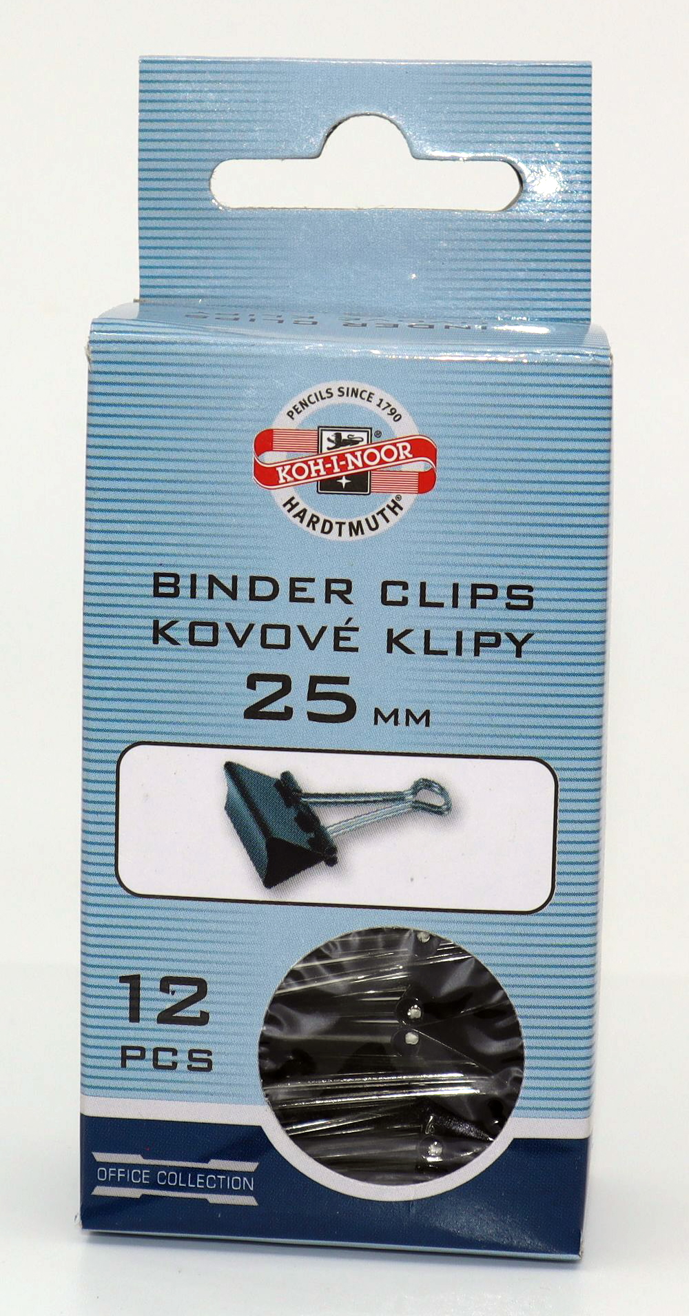 Binder klip - 25mm/12ks