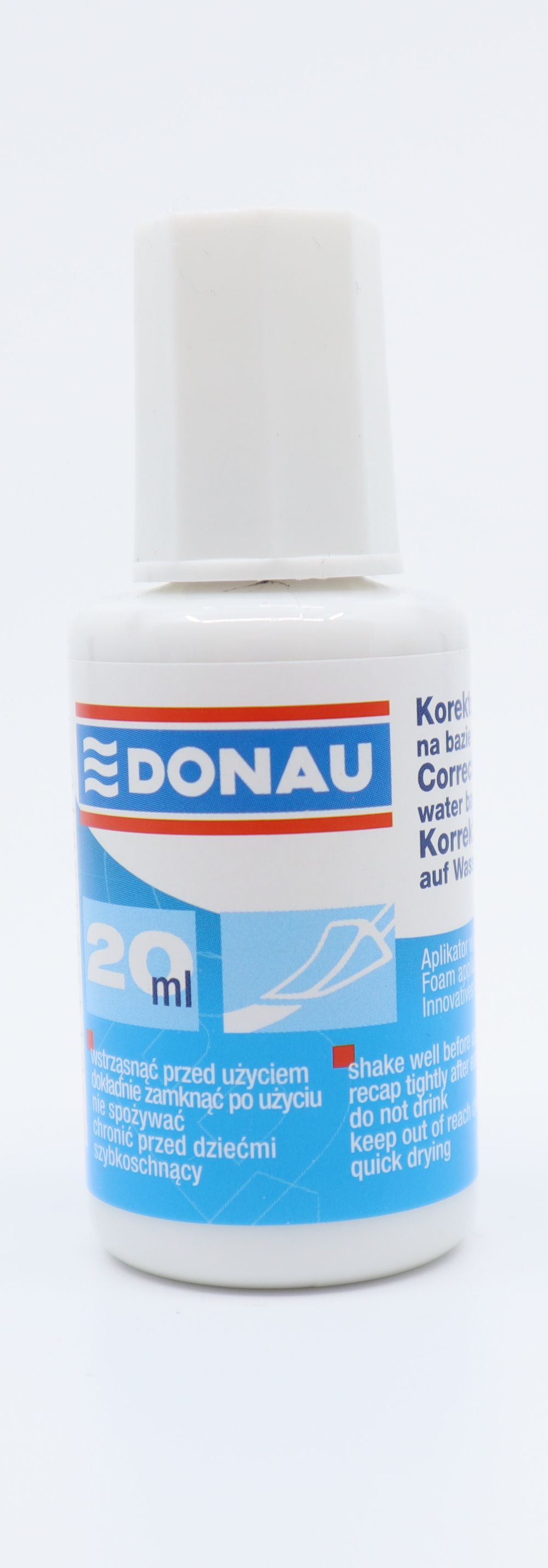 Korekčný lak Aqua 20 ml - na vodnej báze (s hubičkou)