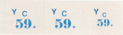 Šatňový blok 3-dielny Y  (blok 100 listov)