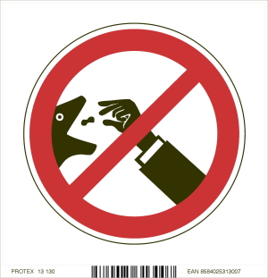 Piktogram zákaz kŕmenia - nekŕmiť (10 x 10 cm)