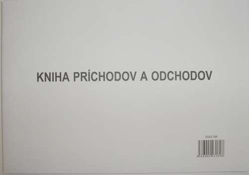 Kniha príchodov a odchodov (zošit  A4, 50 listov)