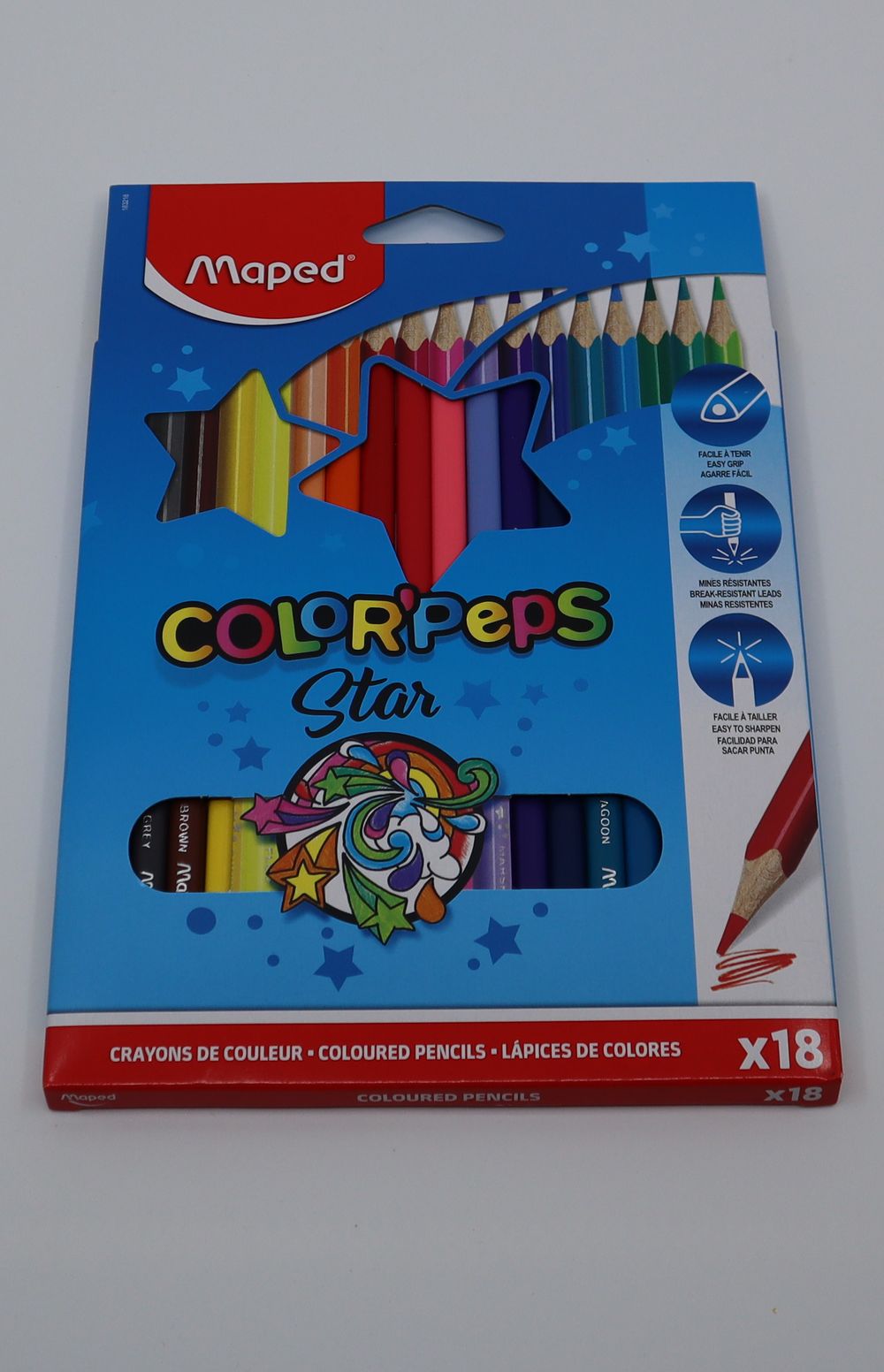 Farebné ceruzky Maped Color Peps 18 ks