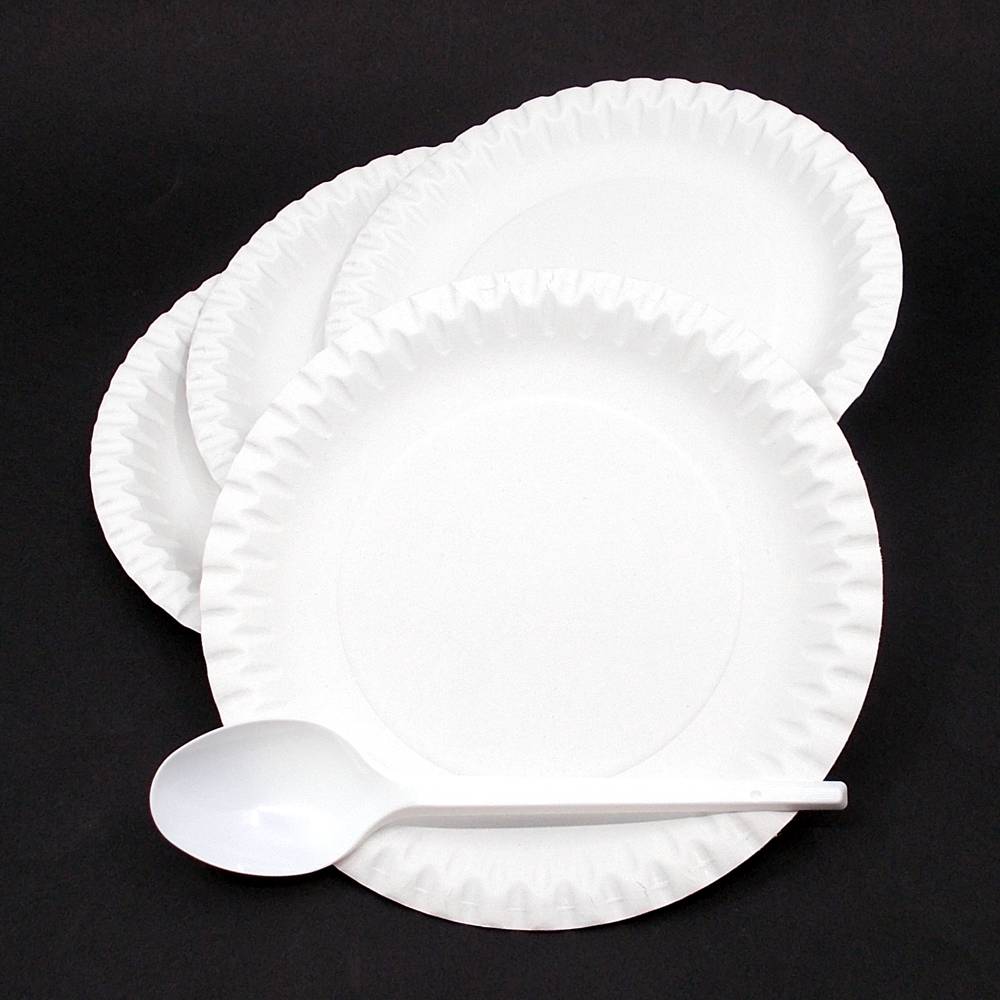 Papierový jednorázový tanier 18cm