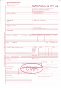 1 x CMR - 5 listov samoprepisovacie 