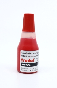 Farba Trodat červená 28 ml / do samonamáčacích pečiatok