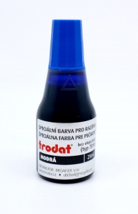 Farba Trodat modrá  28 ml /do samonamáčacích pečiatok