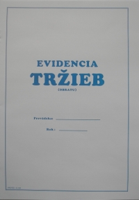 Evidencia tržieb A4 (12 str.na 1 rok )