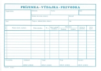 Príjemka-výdajka-prevodka A5 (samoprepisovací, blok 100 listov)