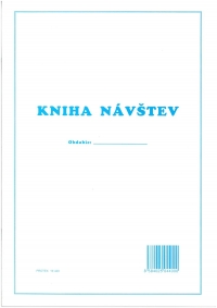 Kniha návštev A4