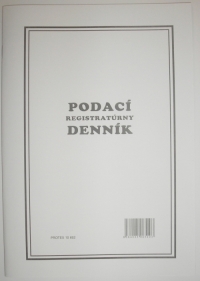 Podací - registratúrny denník A4, 80 strán (mäkká väzba)