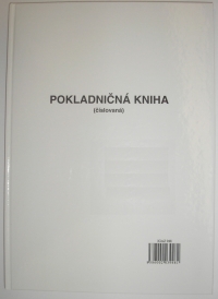 Pokladničná kniha, 100 listová-viazaná