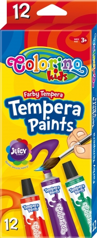 Temperové farby COLORINO 12ks/12ml