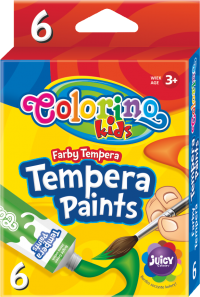 Temperové farby COLORINO 6ks/12ml